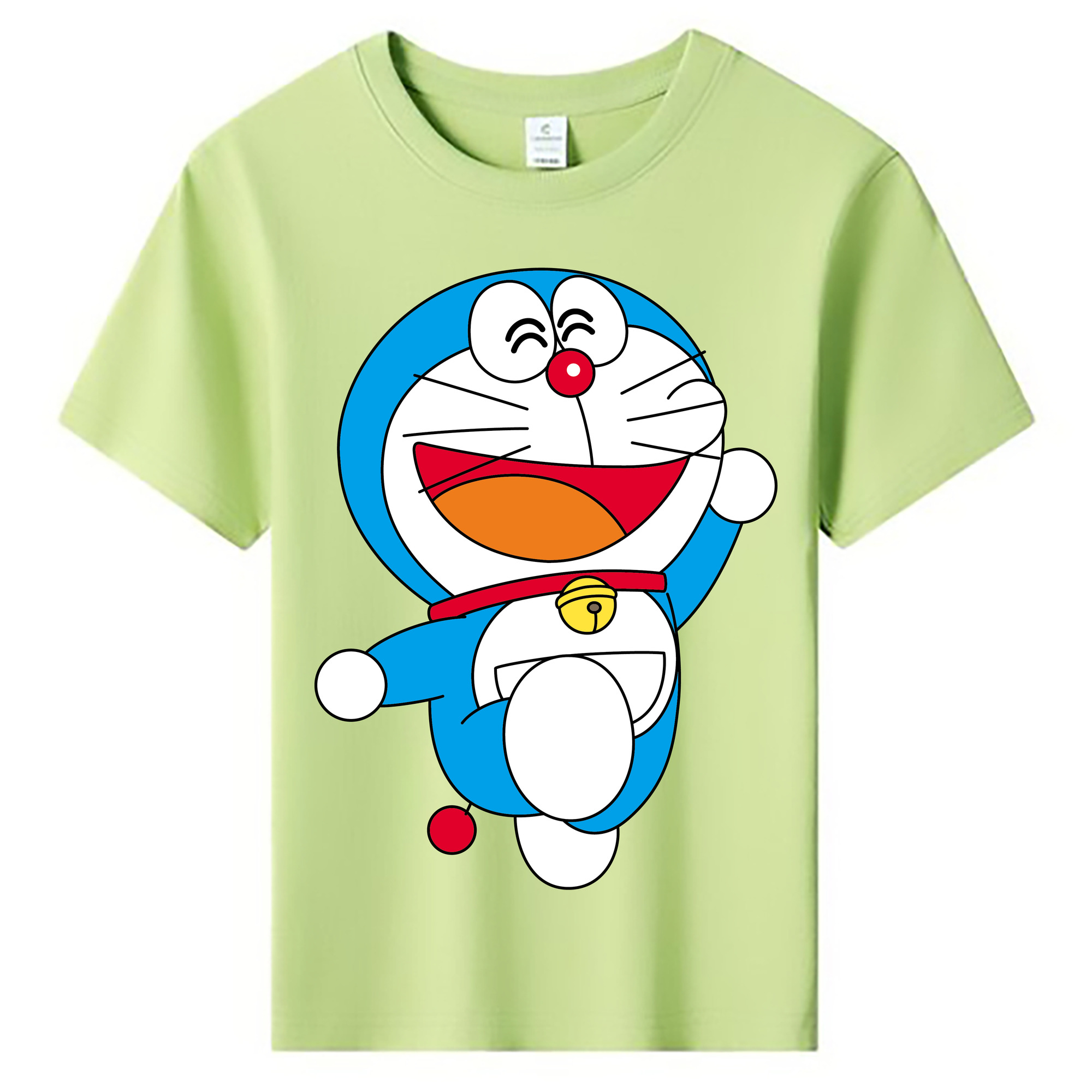 （画像用） ドラえもん Doraemon 綿100％キッズTシャツ（フロントプリント）